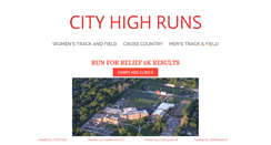 Desktop Screenshot of cityhighruns.com