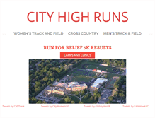 Tablet Screenshot of cityhighruns.com